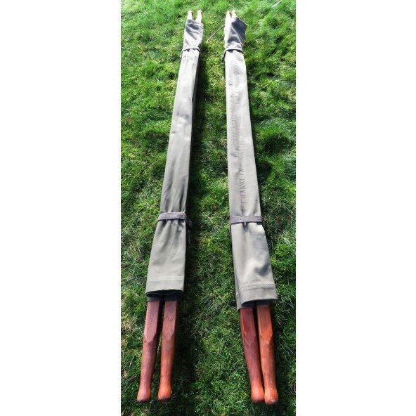 US Army folding litter stretcher