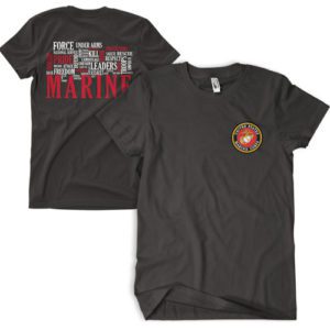 US Marines EGA Double Sided Shirt