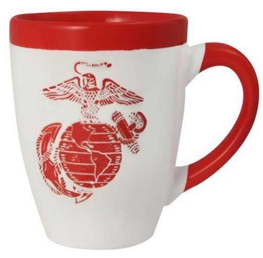 USMC Digital Camo Ceramic Canteen Mug - Devil Dog Depot