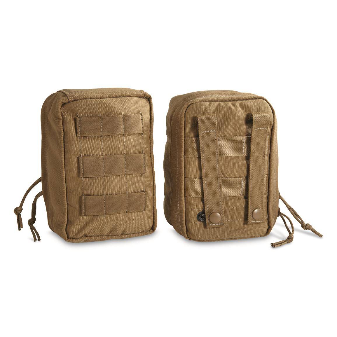 MOLLE Pouch - PALS MOLLE Gear Compatible 14 x 5.5 x 2.5 - Lightweight  600d UV Protected Polyester