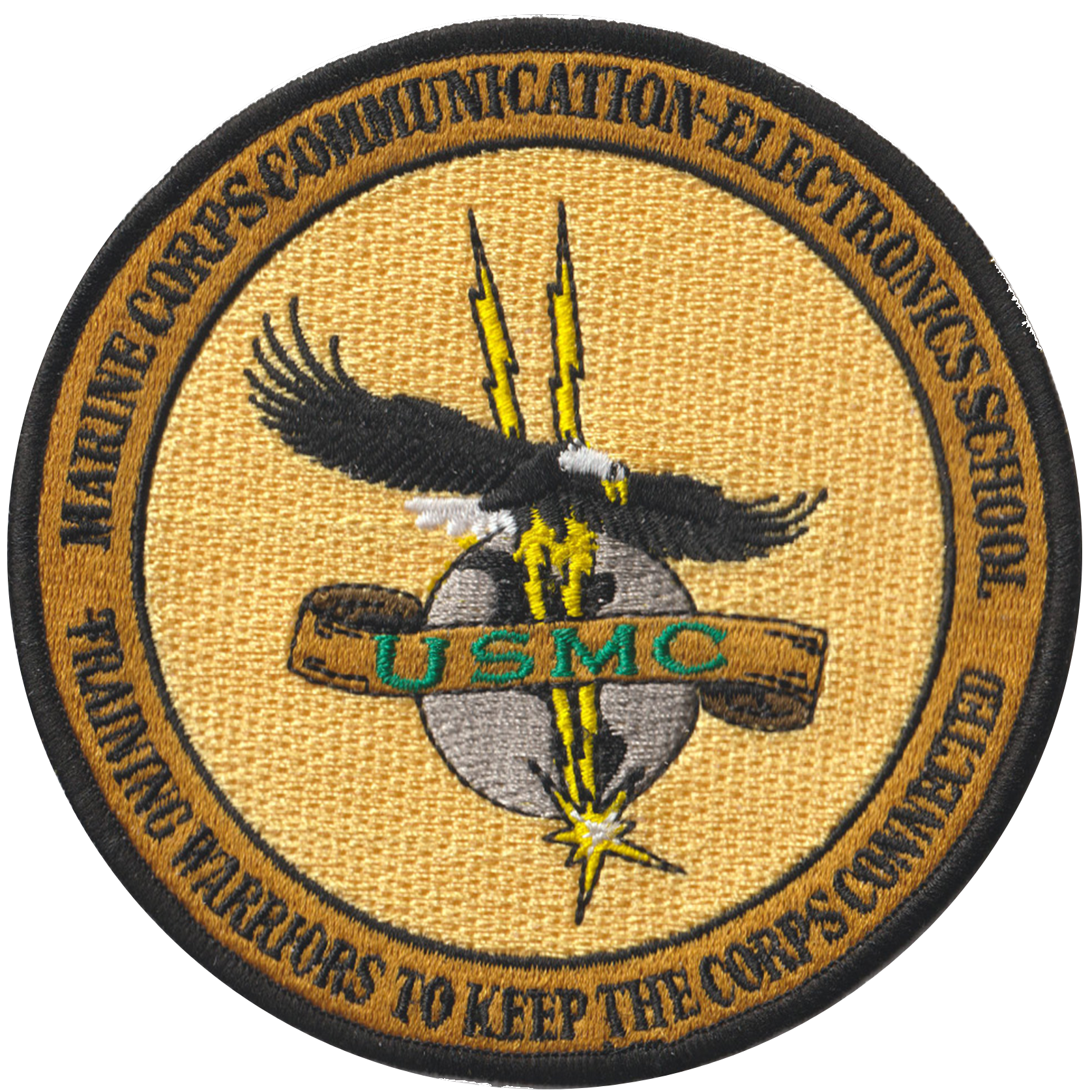USMC Communications & Electronics School Patch