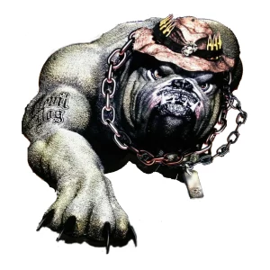 USMC Devil Dog 17x14 Steel Sign