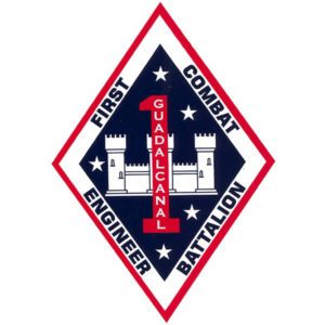 USMC First Combat Engineer Battalion Decal