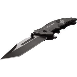 USMC Gray Spring Assist Knife