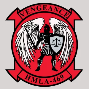 USMC HMLA-469 Vengeance Squadron Decal
