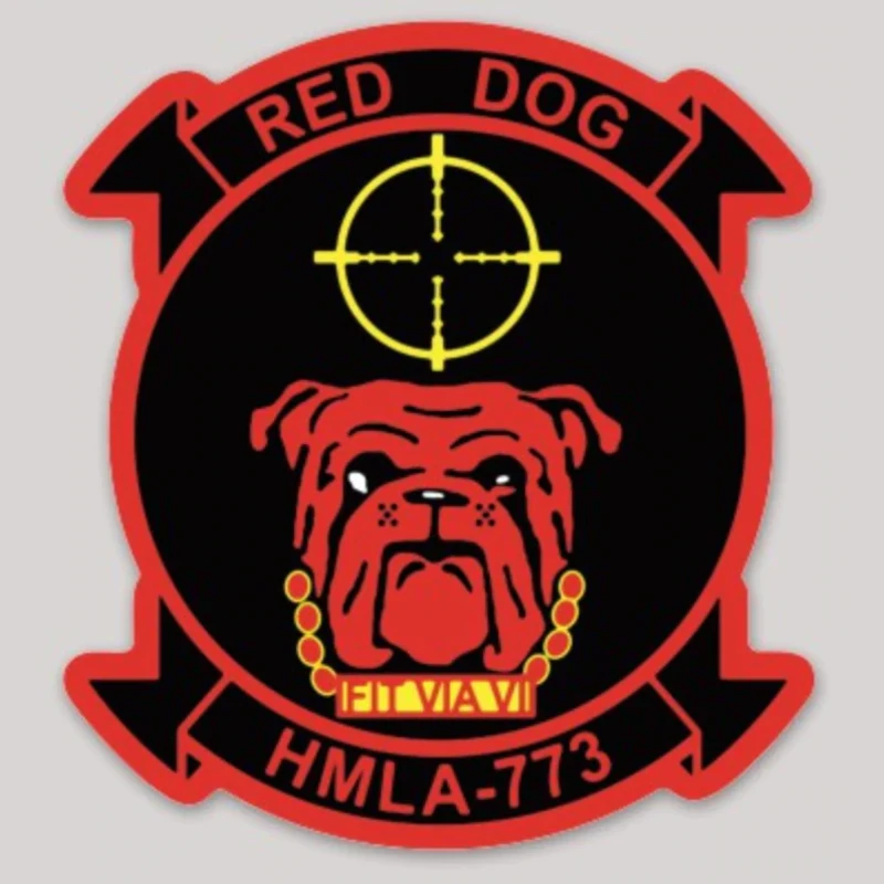 USMC HMLA-773 Red Dogs Decal