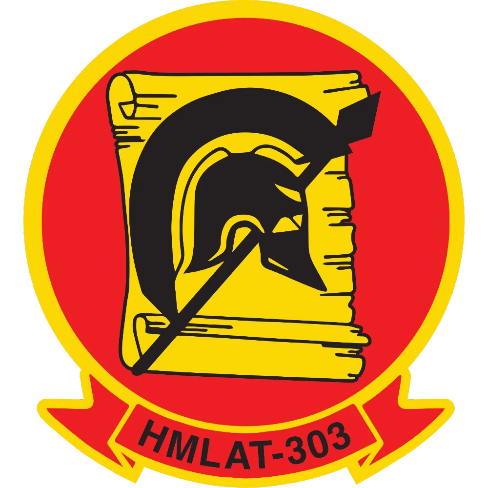 USMC HMLAT-303 Atlas Squadron Decal