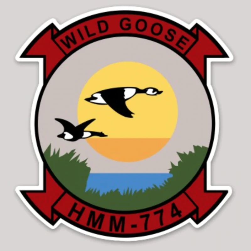 USMC HMM-774 Wild Goose Decal