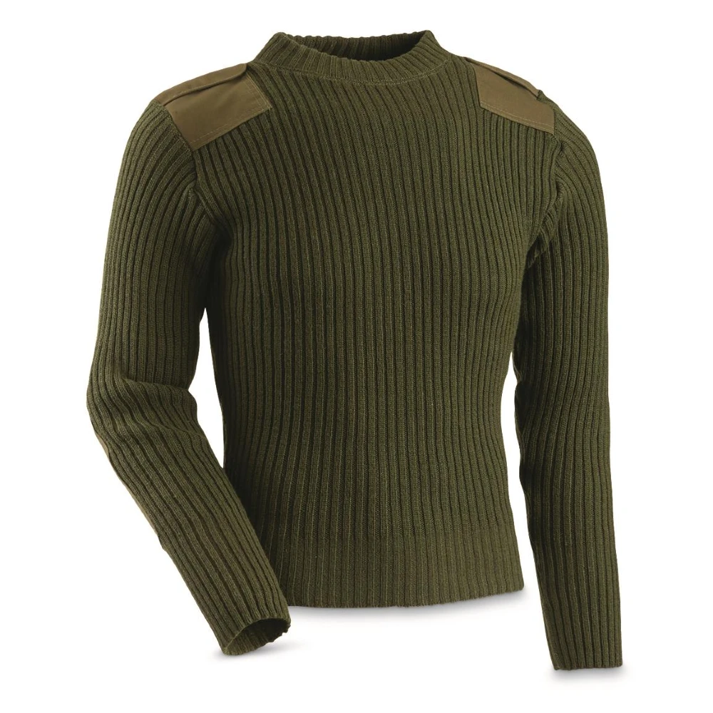 Marine Corps 'Wooly Pully' Wool Sweater - Devil Dog Depot