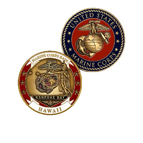 米海兵隊チャレンジ／Marine Corps Challenge Coin アメリカ海兵隊チャレンジコイン／USMC Challenge Coin Amazon