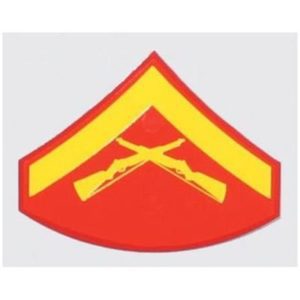 USMC Lance Corporal Decal