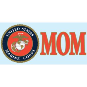 USMC 'MOM' Vinyl Decal