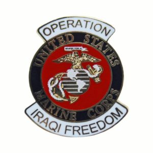 USMC Operation Iraqi Freedom Pin