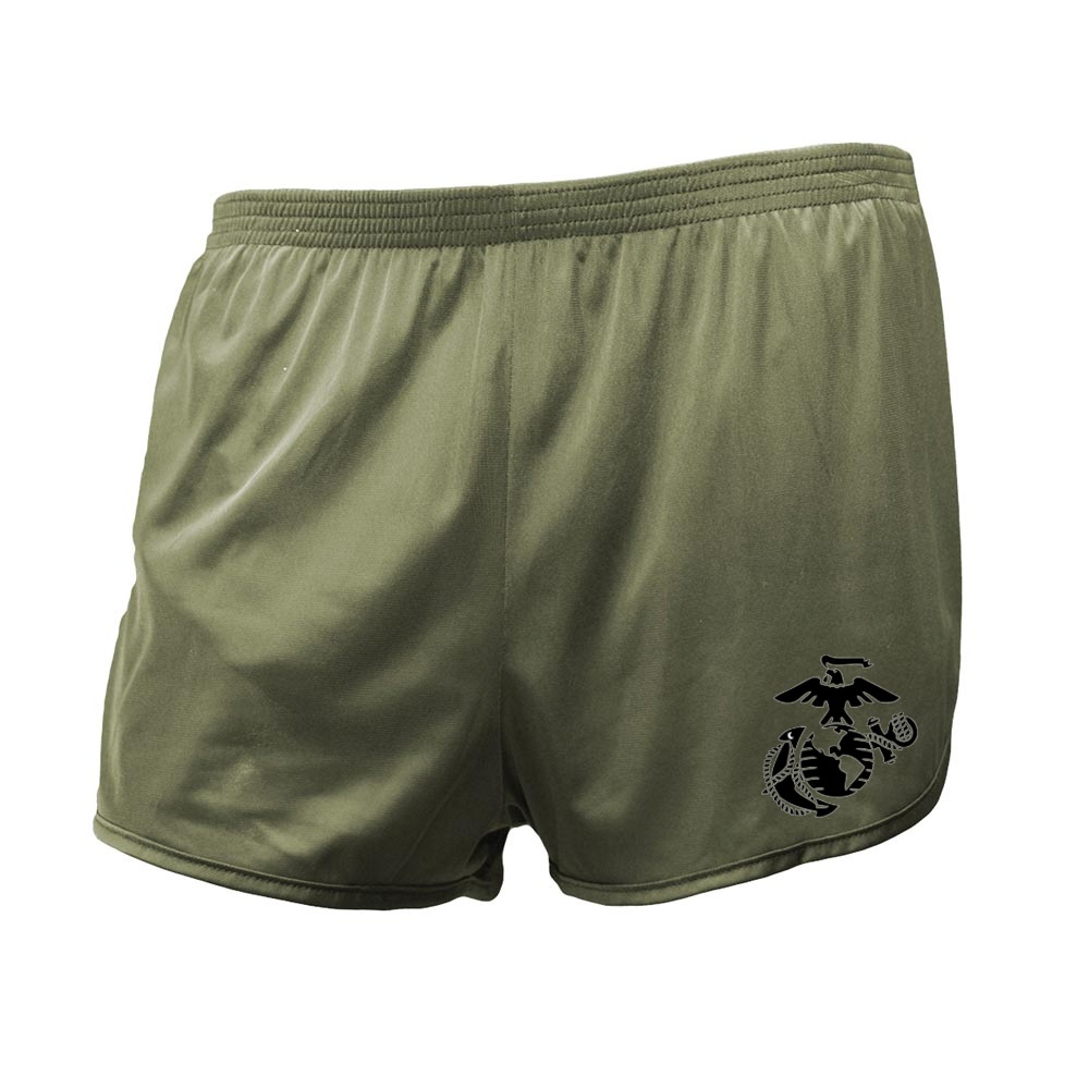 USMC Silky Shorts with the Eagle Globe and Anchor - Devil Dog Depot