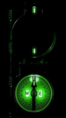 USMC Phosphorus compass with pouch