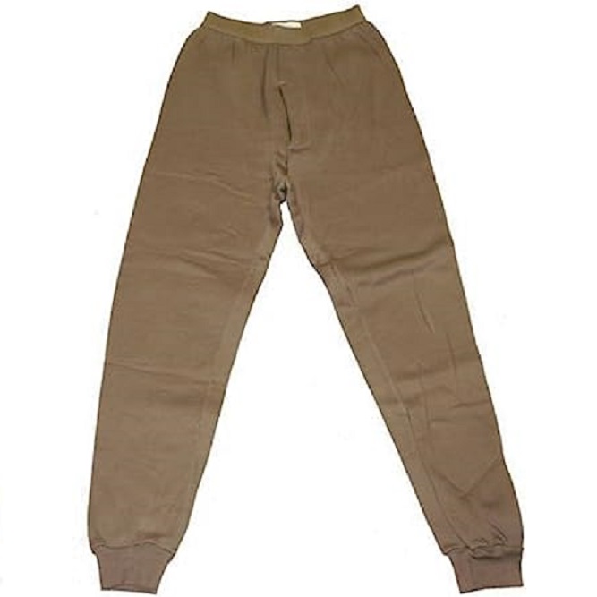 USMC Polypro Thermal Long Underwear USGI Extreme Cold Brown