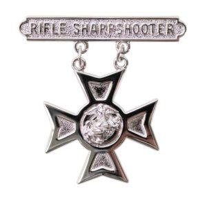 USMC Rifle Sharpshooter Badge