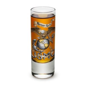 USMC Semper Fidelis EGA Shot Glass
