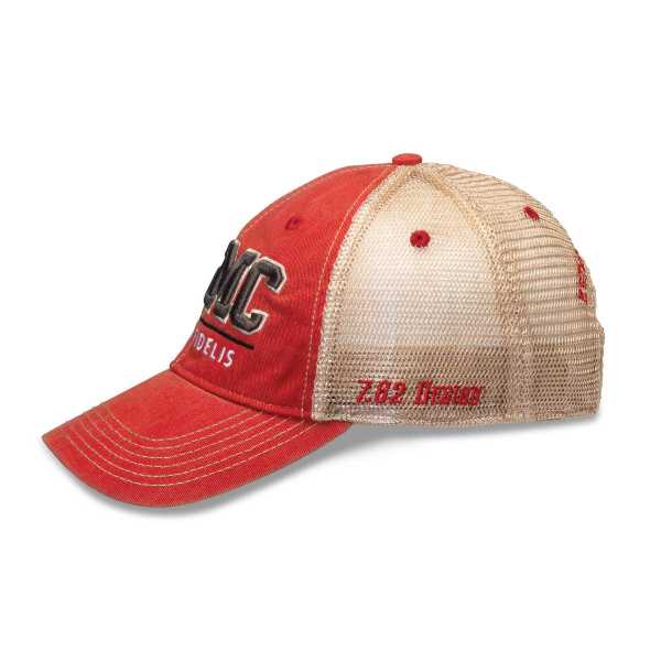USMC Semper Fidelis Red Trucker Hat