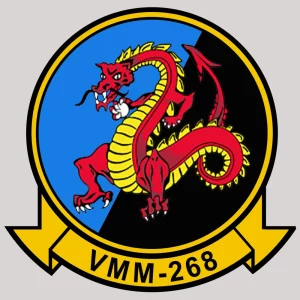 USMC VMM-268 Red Dragons Decal