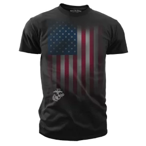 USMC Veteran Flag T-Shirt