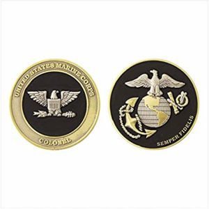 Marine Corps Colonel Challenge Coin