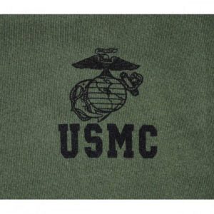 Marine Eagle Globe and Anchor on PT sweats.