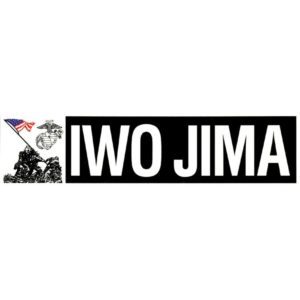 USMC Iwo Jima Bumper Sticker