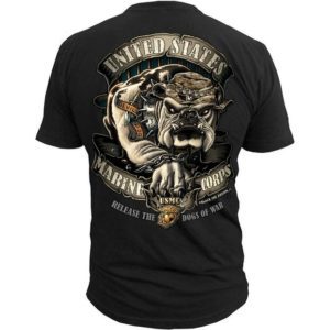 USMC_ release the dog of war marine shirt