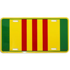 Vietnam Service Ribbon License Plate