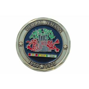 Vietnam Veteran 1959-1975 Coin Front