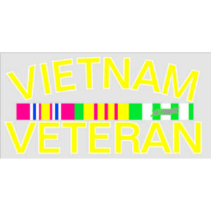 Vietnam Veteran Decal
