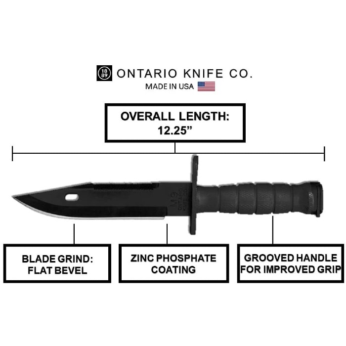 US M9 Bajonett Multipurpose Bayonet System