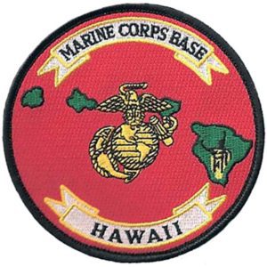 marine corps base Hawaii patch