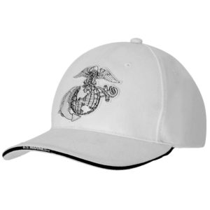 US Marines White EGA Hat