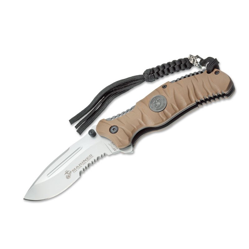 US Marines Reaper Tan Knife - Devil Dog Depot