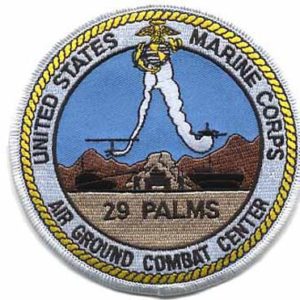 USMC Air Ground Combat Center 29 Palms Patch