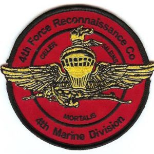 4th Force Recon Company Patch