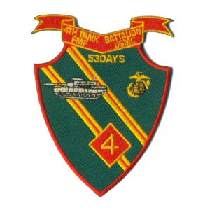 usmc 4th tank bn patch