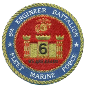 usmc 6th esb engineer support bn patch