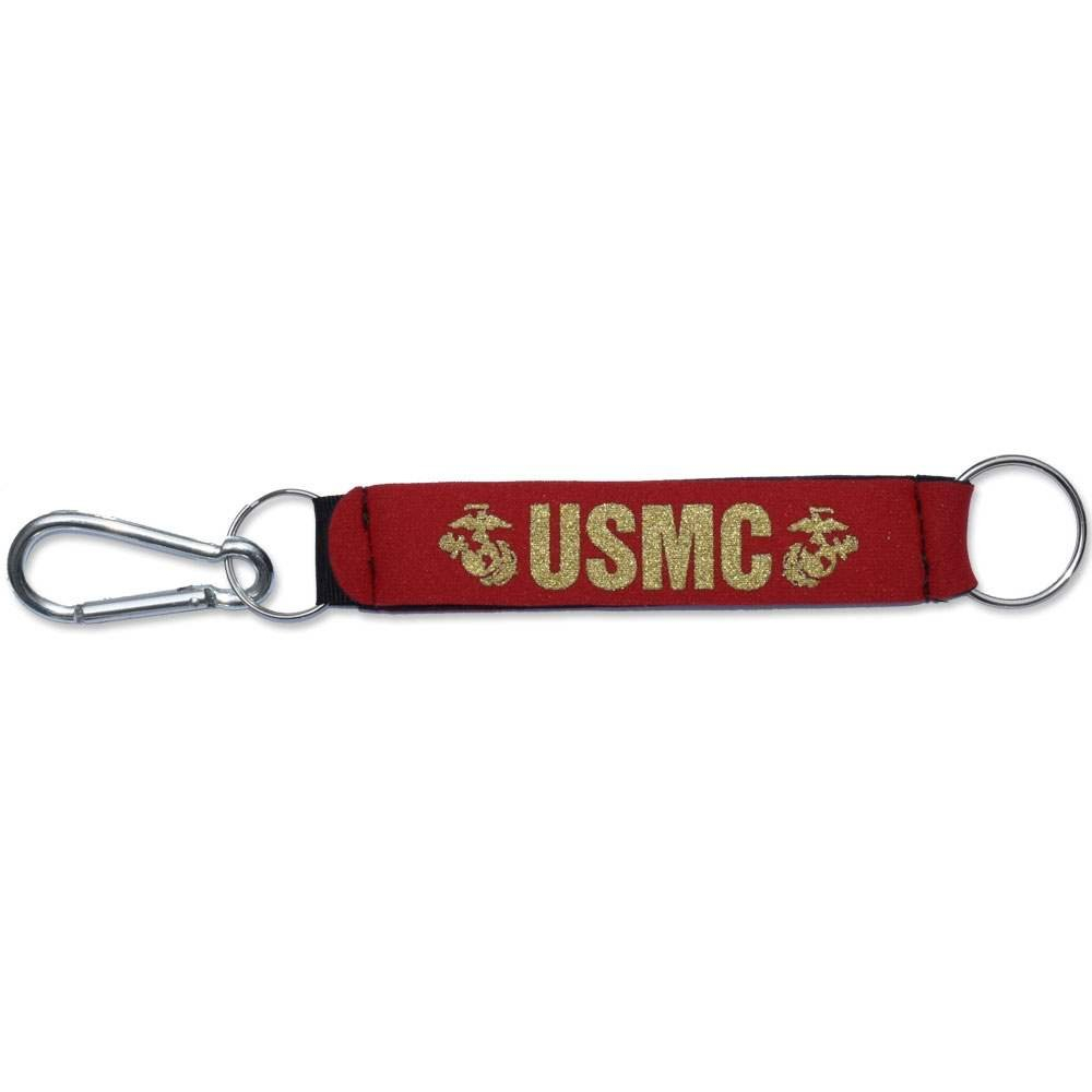 USMC Carabiner Keychain - Devil Dog Depot