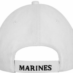 Back of Marine white hat