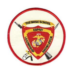 usmc the basic school patch