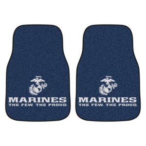 usmc the few the proud car mat