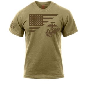 usmc usa coyote brown shirt