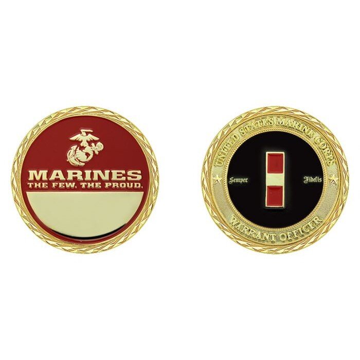 usmc warrant officer coin