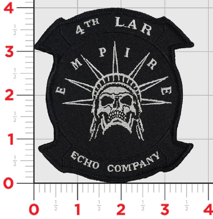 4th Light Armored Reconnaissance - Echo Company Patch