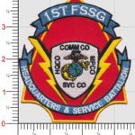 USMC USMC 1st FSSG Field Services Support Group Patch