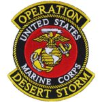 United States Marine Corps Operation Desert Storm Veteran Patch
