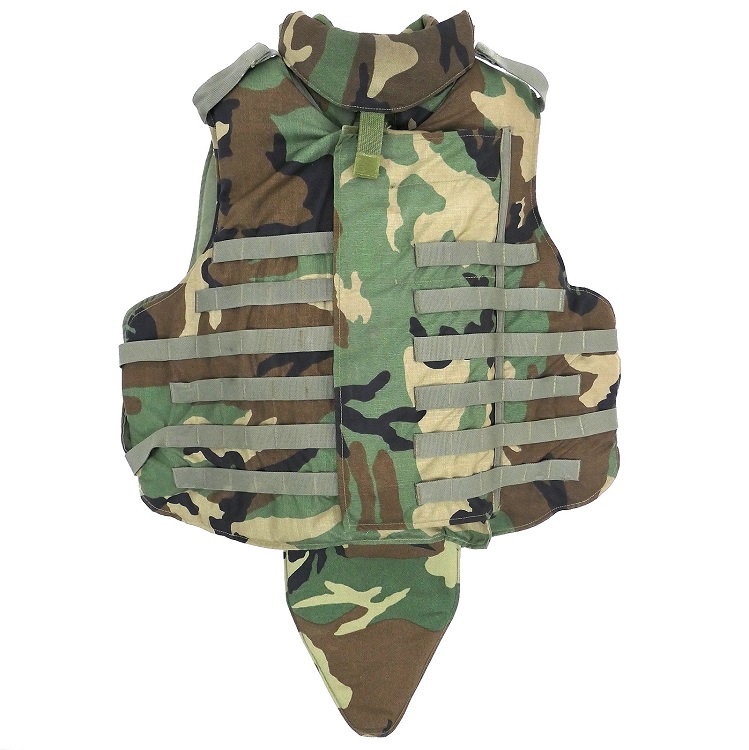 USMC Flack Jacket - Military Body Armor Kevlar Vest (Size XL)